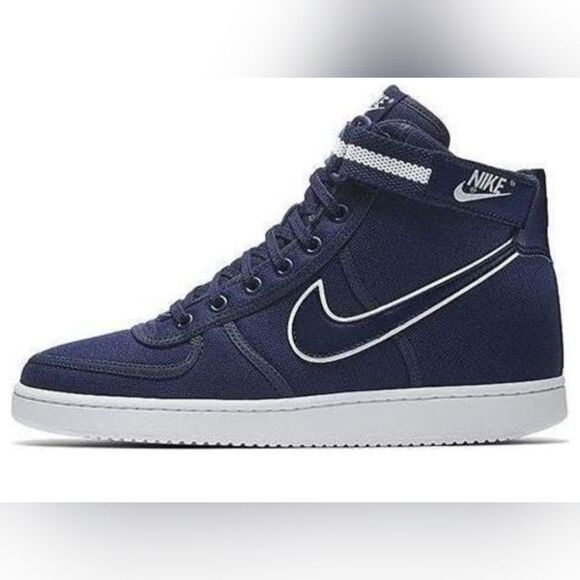 2017 NIKE VANDAL HIgh SUPREME 318330 402 OBSIDIAN  DUNK AIR FORCE sneaker sz 7.5 - Picture 1 of 12